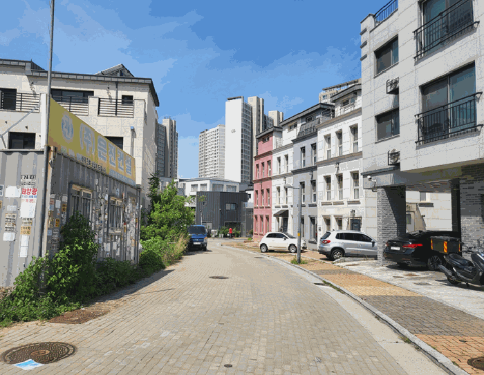 대상물건 접면도로