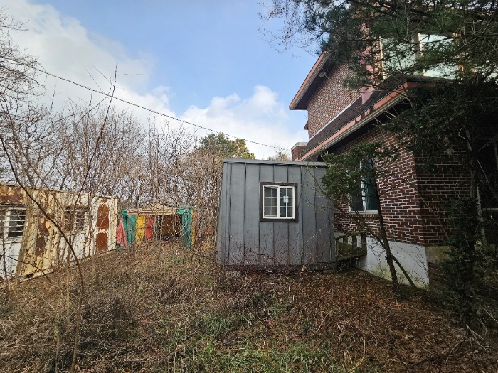 소유 미상의 이동식 컨테이너박스 촬영 