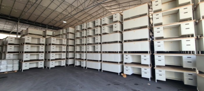 목록1 토지상 제시외 천막조 가시설물 내부 전경