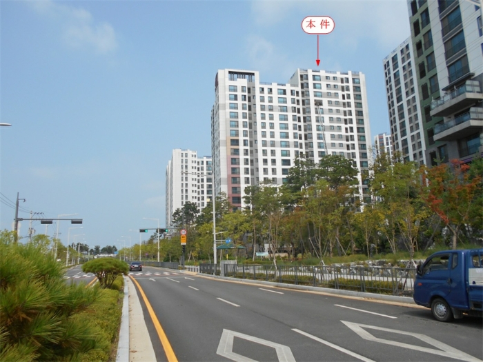 주변 전경(남동측 인근에서 촬영)