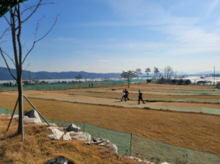파크골프장임.