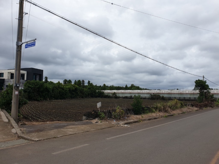 본건전경 남동측에서 촬영 