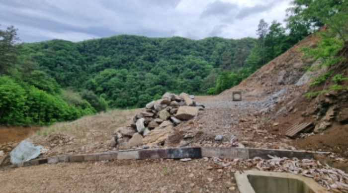 목록 1. 토지(제일 위쪽에서 아래쪽을 본 모습)