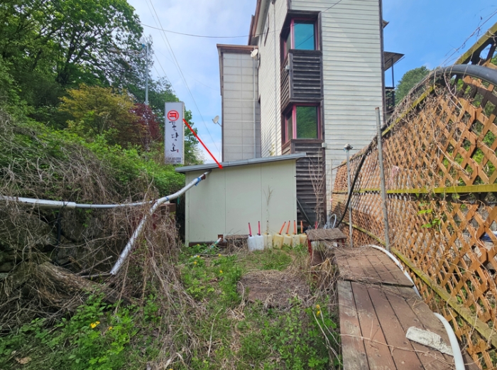 제시 외 건물㉪ 외부