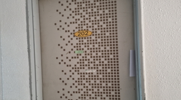 목록 1. 건물 중 202호 현관