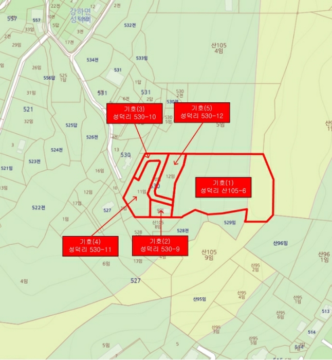 본건 상세위치도