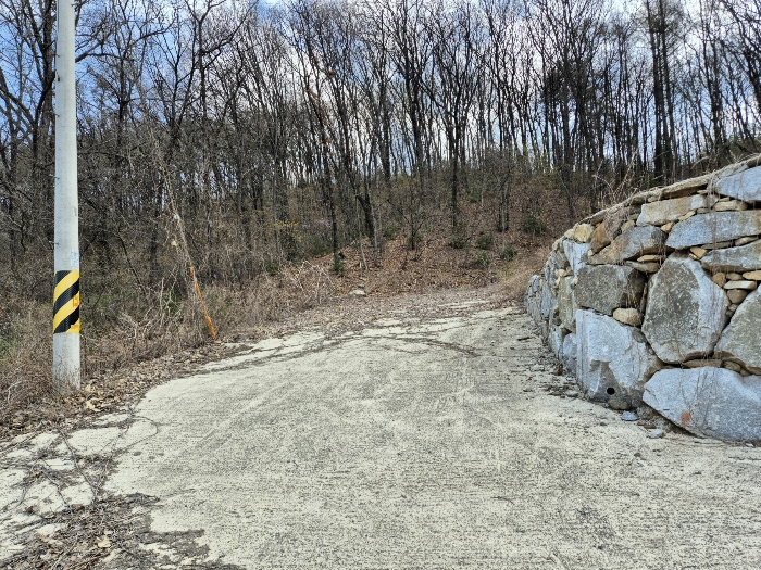 기호(5) 토지 중 현황 도로 부분