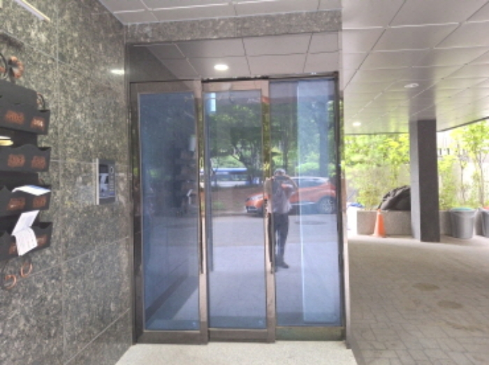 공동 출입구 모습