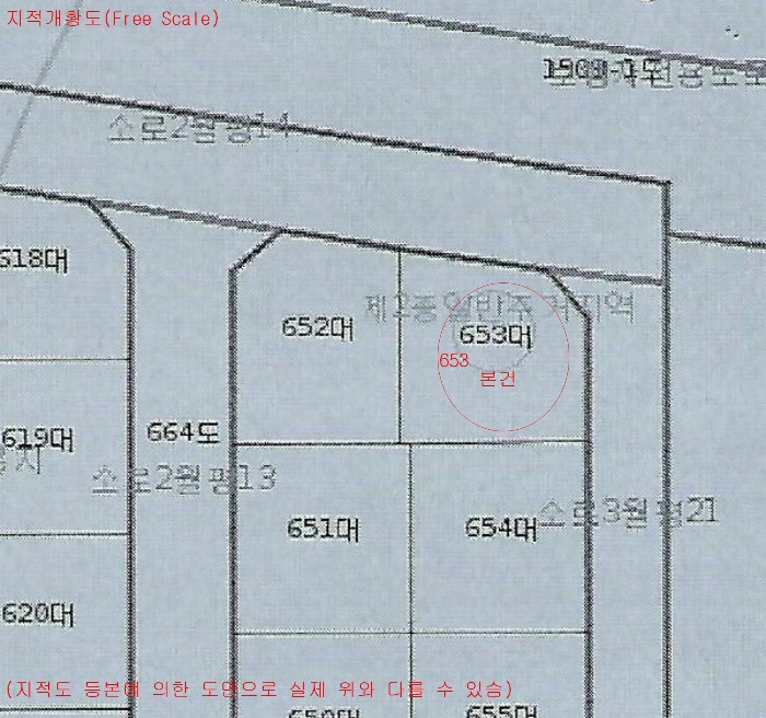 지 적 개 황 도(Free Scale)