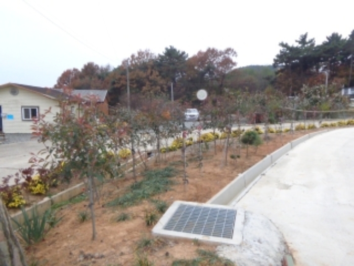 [목록 9] 남동쪽 경계 부분 지상의 모습