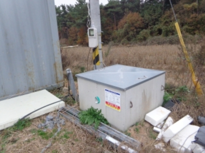 [목록 11] 관정으로 보이는 시설의 모습