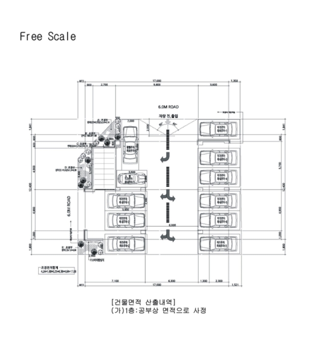 건물개황도 및 내부구조도