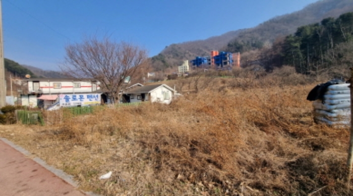 목록 4. 토지(도로쪽에서 본 모습)