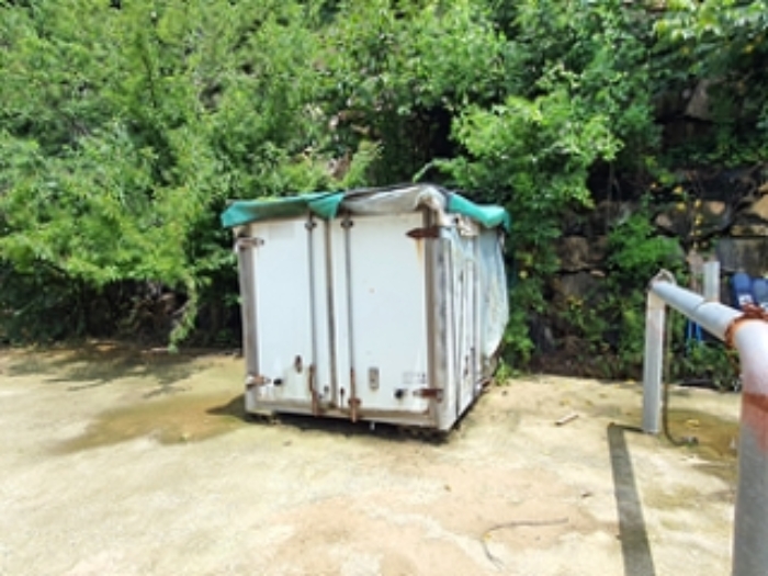 제시외 냉동탑을 이용한 창고