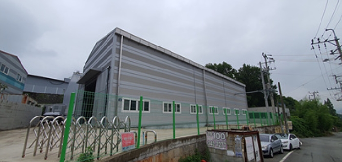 기호 2 제시건물- 단층공장(단층공장,창고,사무실)