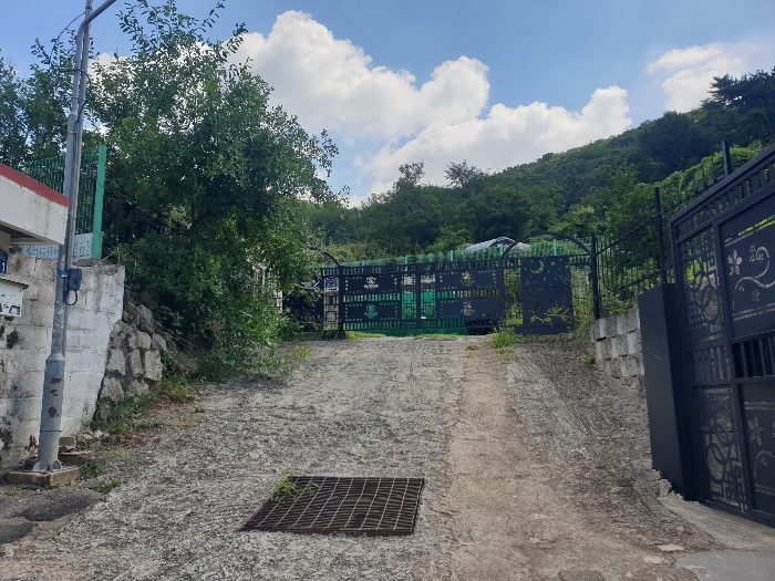 타인소유 진입도로 상황