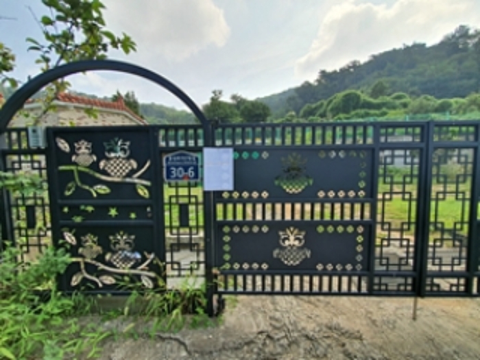 출입문에 안내문 게시(2024.08/06)