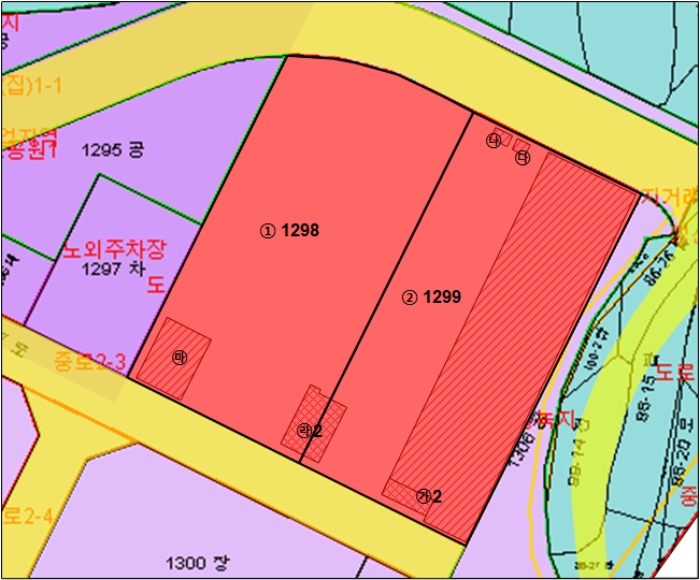 지 적 및 건 물 개 황 도