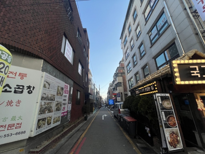 대상물건 주변 전경