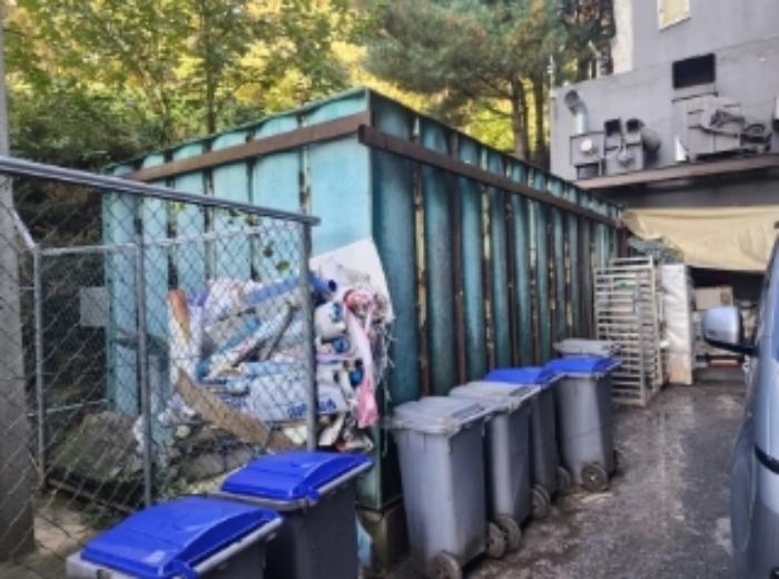 본건 인근에 소재하는기계실 물탱크실