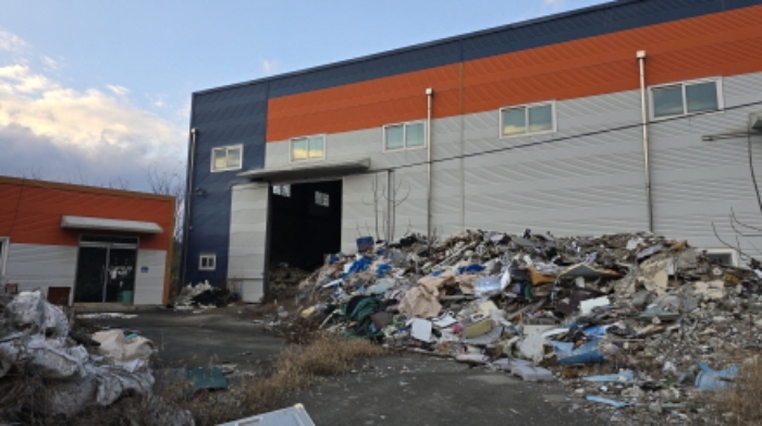 경북 칠곡군 왜관읍 낙사닐 481-17. 공장동의 전경