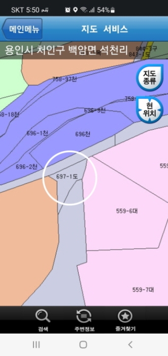 목록1 지적약도