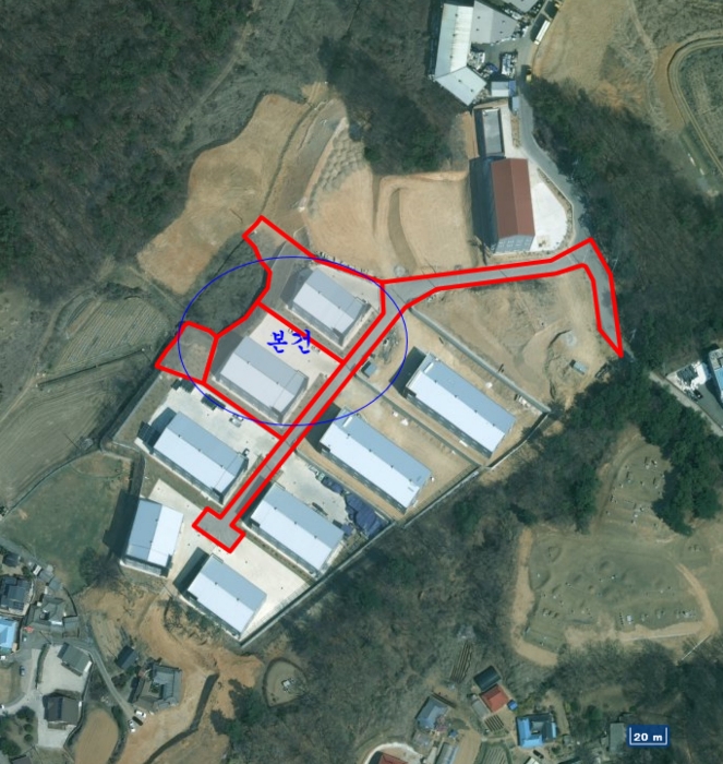 상세위치도(항공도면)