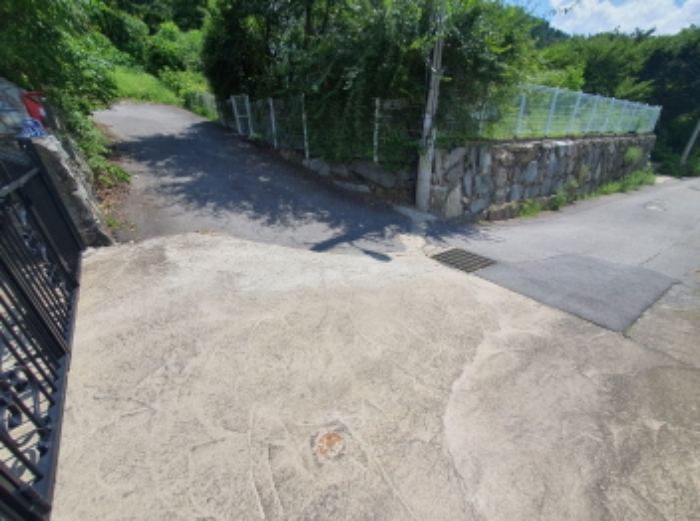 현장사진(목록 1,2,12,13번: 영동리 50-18, 50-21,50-43,50-44 토지 부근)