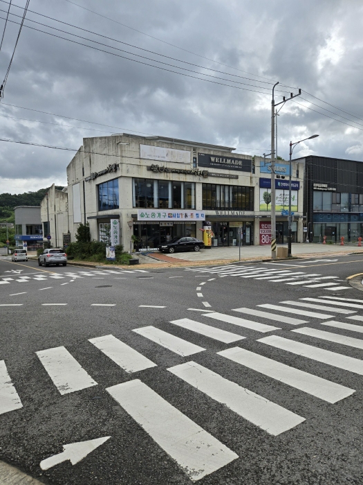 본건의 북서측에서 본 전경