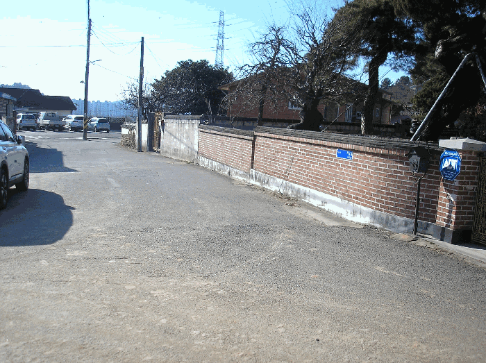 본건 동측 도로 현황