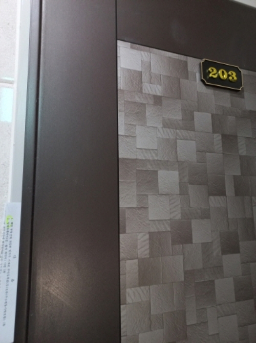 203호 세대출입문