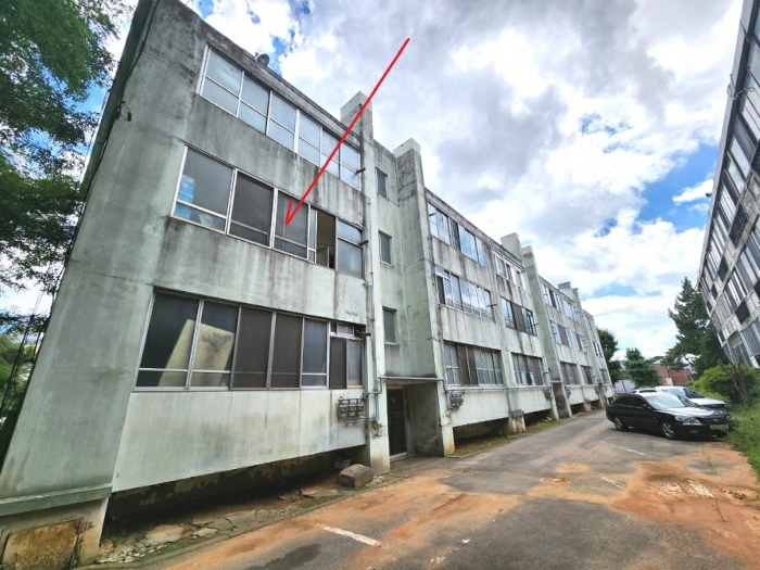 북동측에서 촬영