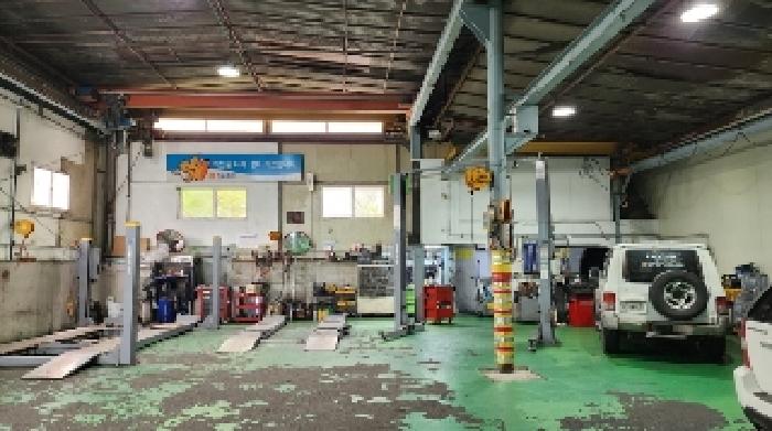 1층 제시외건물 천막지붕 작업장