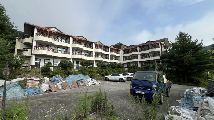 본건 남동측 전경