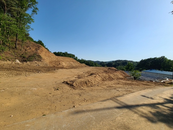 본건 기호(4)토지 전경
(본건 북측에서)