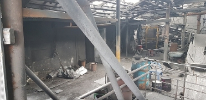 5번 부동산(단층공장)의 내부 공장 및 광업재단저당법 제6조 목록 제9호 등 모습(3)