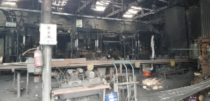 5번 부동산(단층공장)의 내부 공장 및 광업재단저당법 제6조 목록 제9호 등 모습(2)