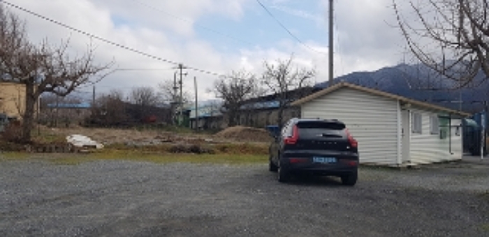 1번(전)과 7번(대) 부동산의 경계 구분이 명확하지 않은 부분 모습