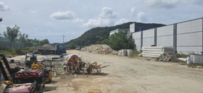 자재 및 골재 등