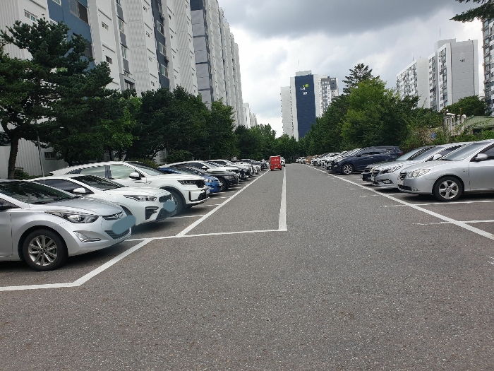 지상 주차장 모습