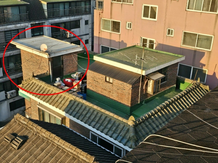 [제시외건물 기호㉤ 전경]