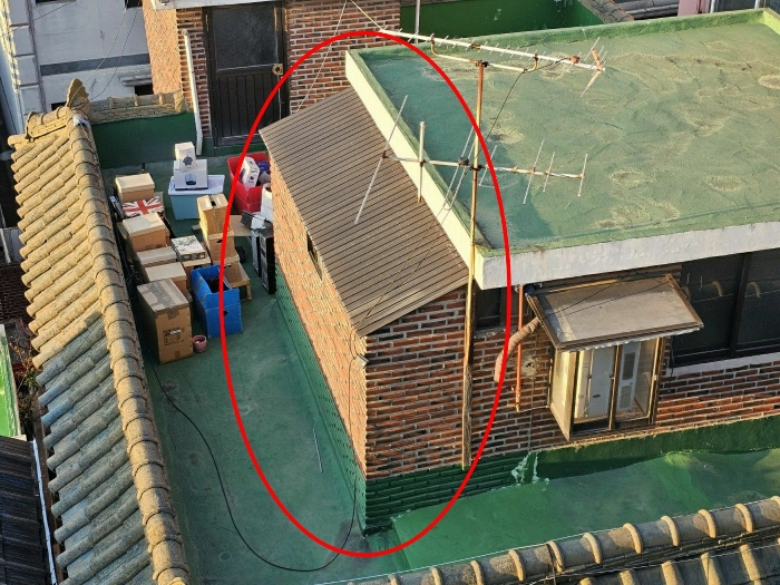 [제시외건물 기호㉥ 전경]