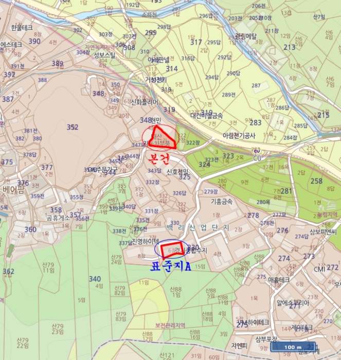 상세위치도(지번약도)