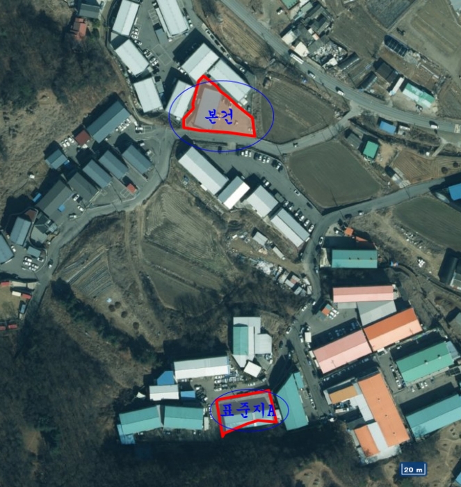 상세위치도(항공도면)