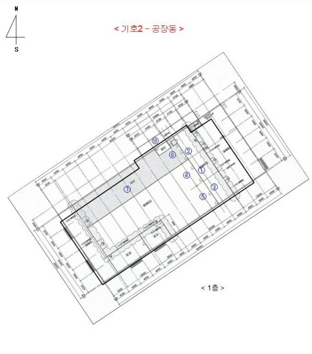 기계기구 배치도