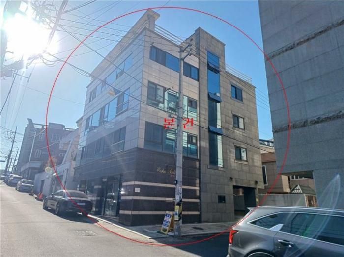 본건 전경 - 북동측 인근에서 촬영