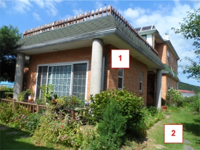 본건전경//남동측 촬영