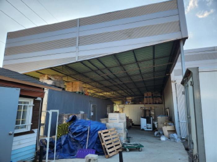 제시외 비가림막 지붕 구조물