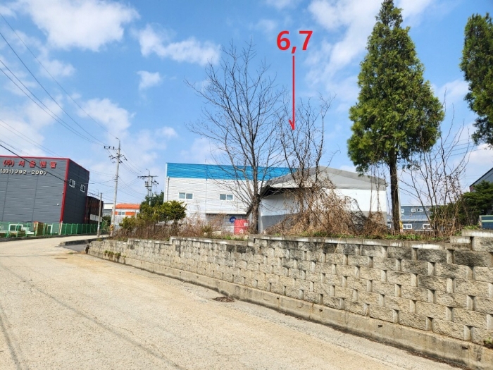 남서측에서 촬영