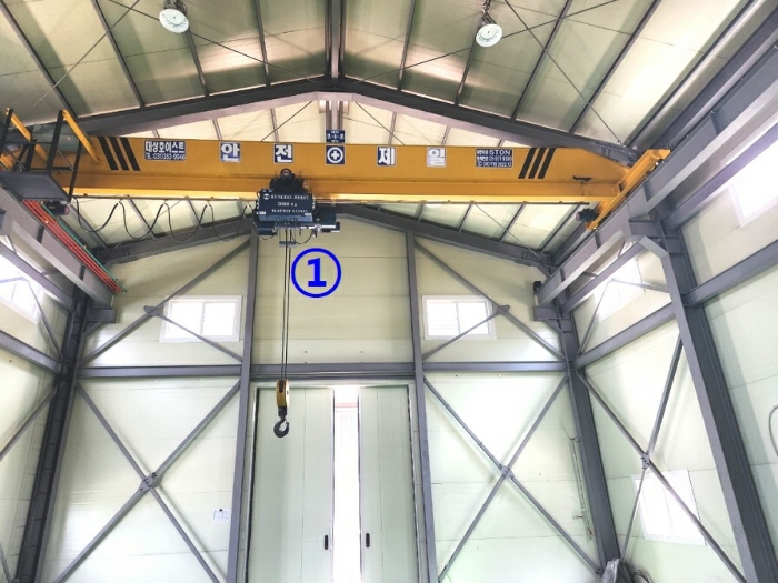 기호3 건물 내 제시외 물건 기호①(호이스트 5t)